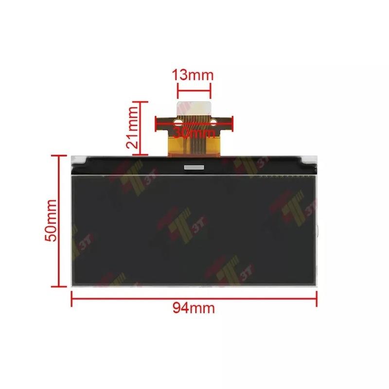 For Fiat 500L Dashboard LCD Display Instrument Cluster Replacement Car Auto Parts for Vehicle Modification
