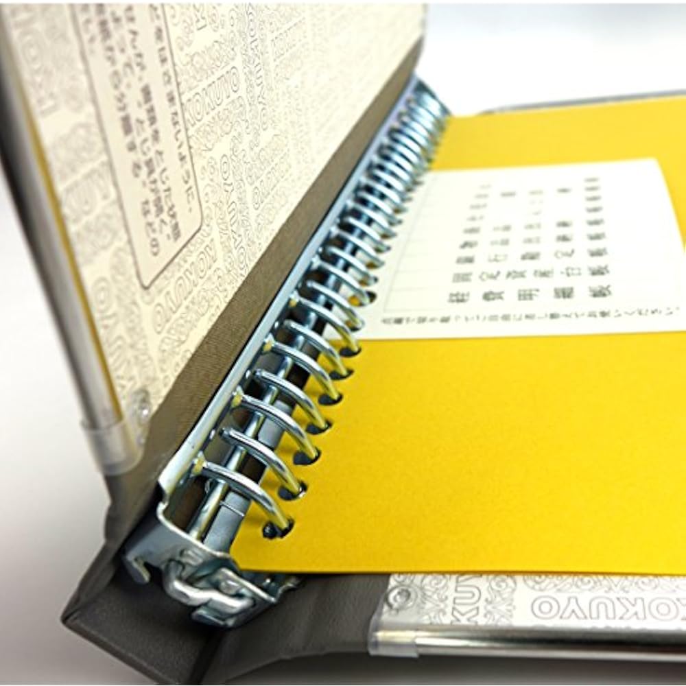 KOKUYO (KOKUYO) File Binder, PP B5, 26 Holes, Holes, 100 Sheets, Gray, 10 NM