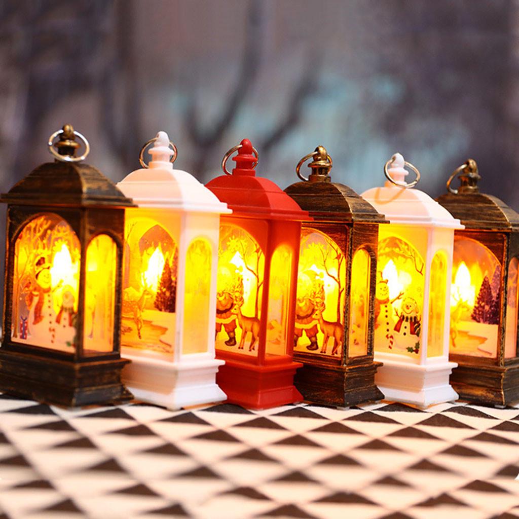 Christmas Candle With LED Tea light Candles For Christmas Decoration Party Gift