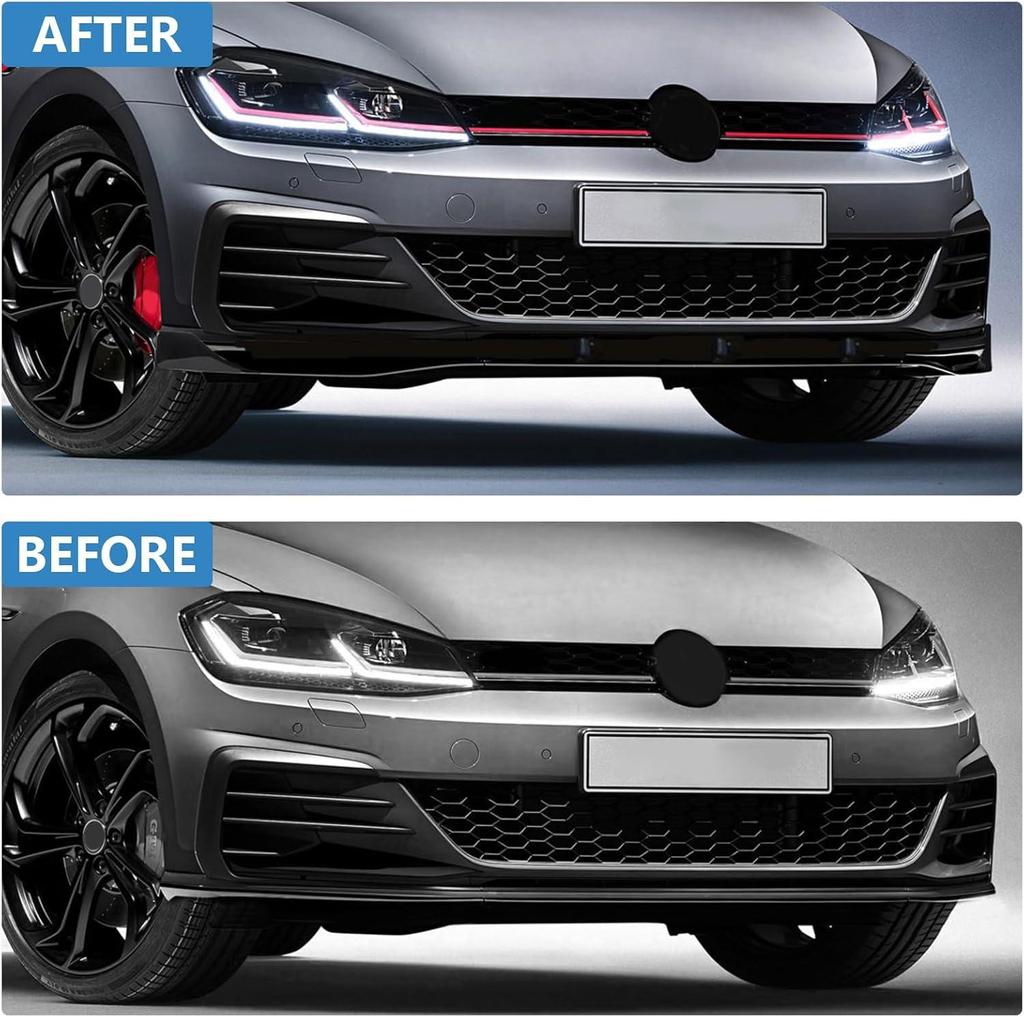 Front Lip Kit for 14-20 VW Golf 7/7.5 R R-line GTI