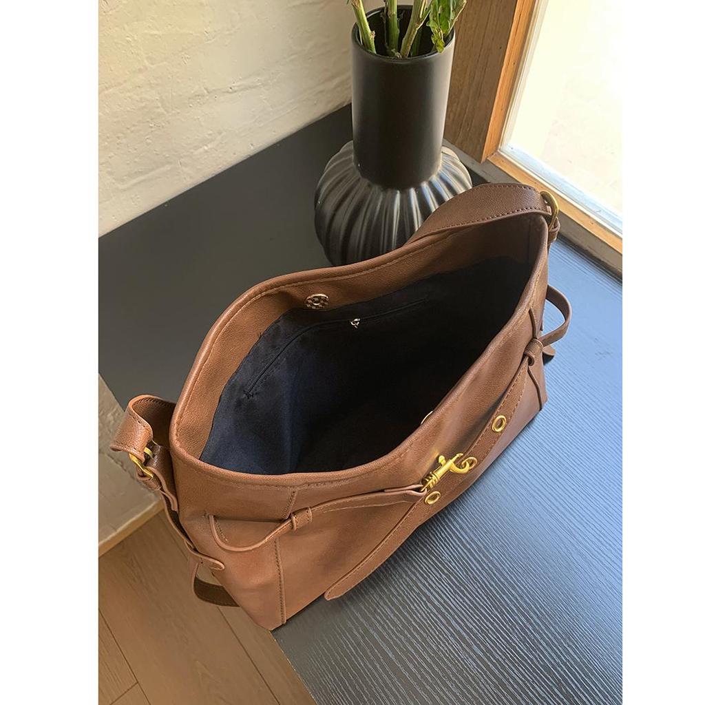 Maillard Square Satchel Design Shoulder Bag Sling Bag Women Handbag - Fashion Crossbody Bags Vintage Belt Underarm Bag