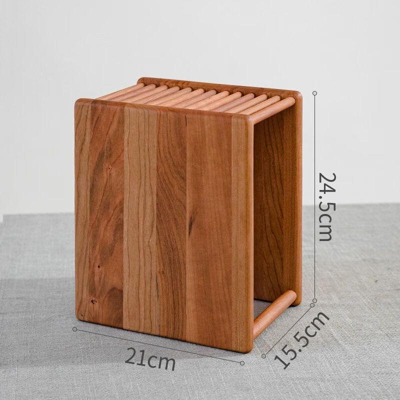 Solid Wood Ventilated Kitchen Knife Block