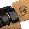 C35-LI BRAZ 115 ELITE men' leather belt + CERTIFICATE