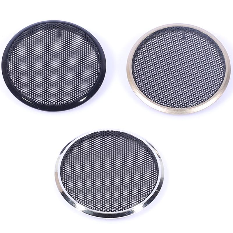 20-Pack 2-2.5" Speaker Grille Dust Protection Decorative Rings for Car Modification