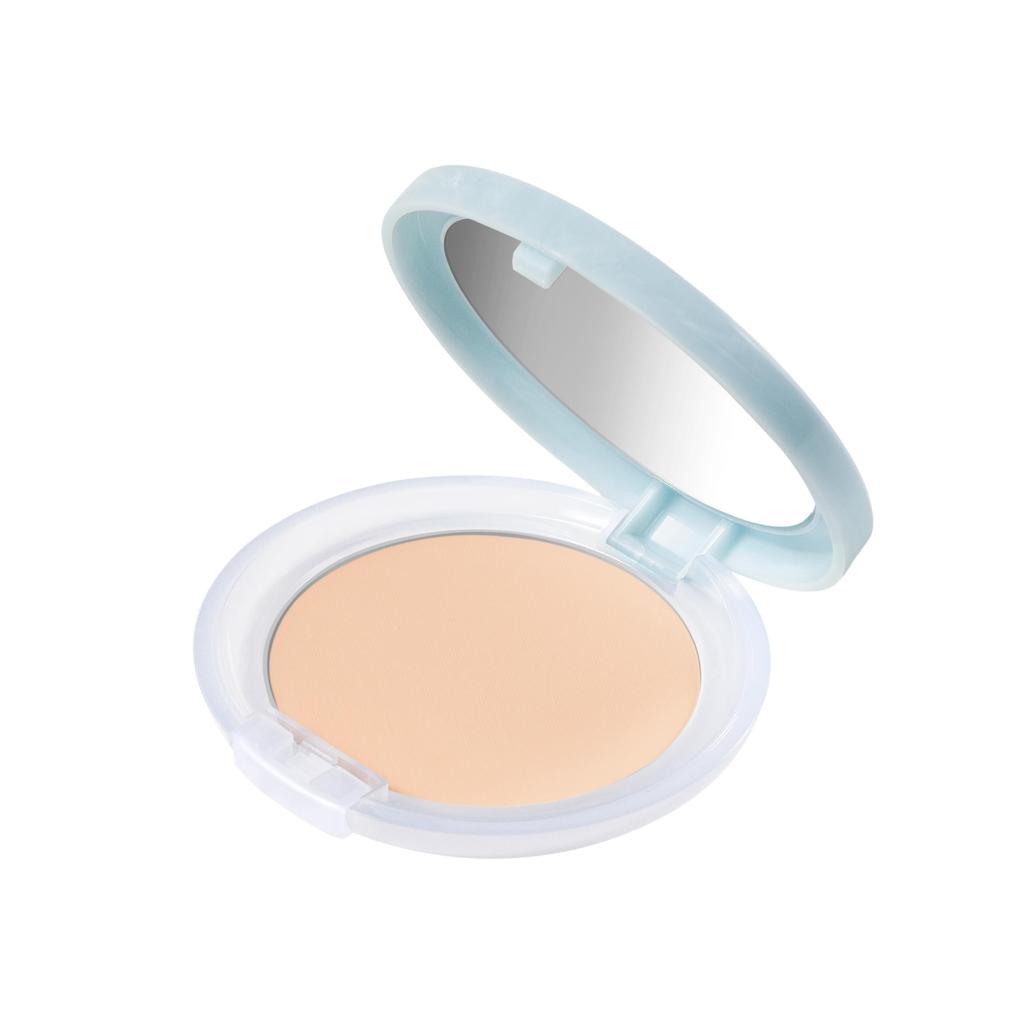 excel Protective UV Retouch Powder with Puff, Clear Beige, Limited Edition, Face Sunscreen
