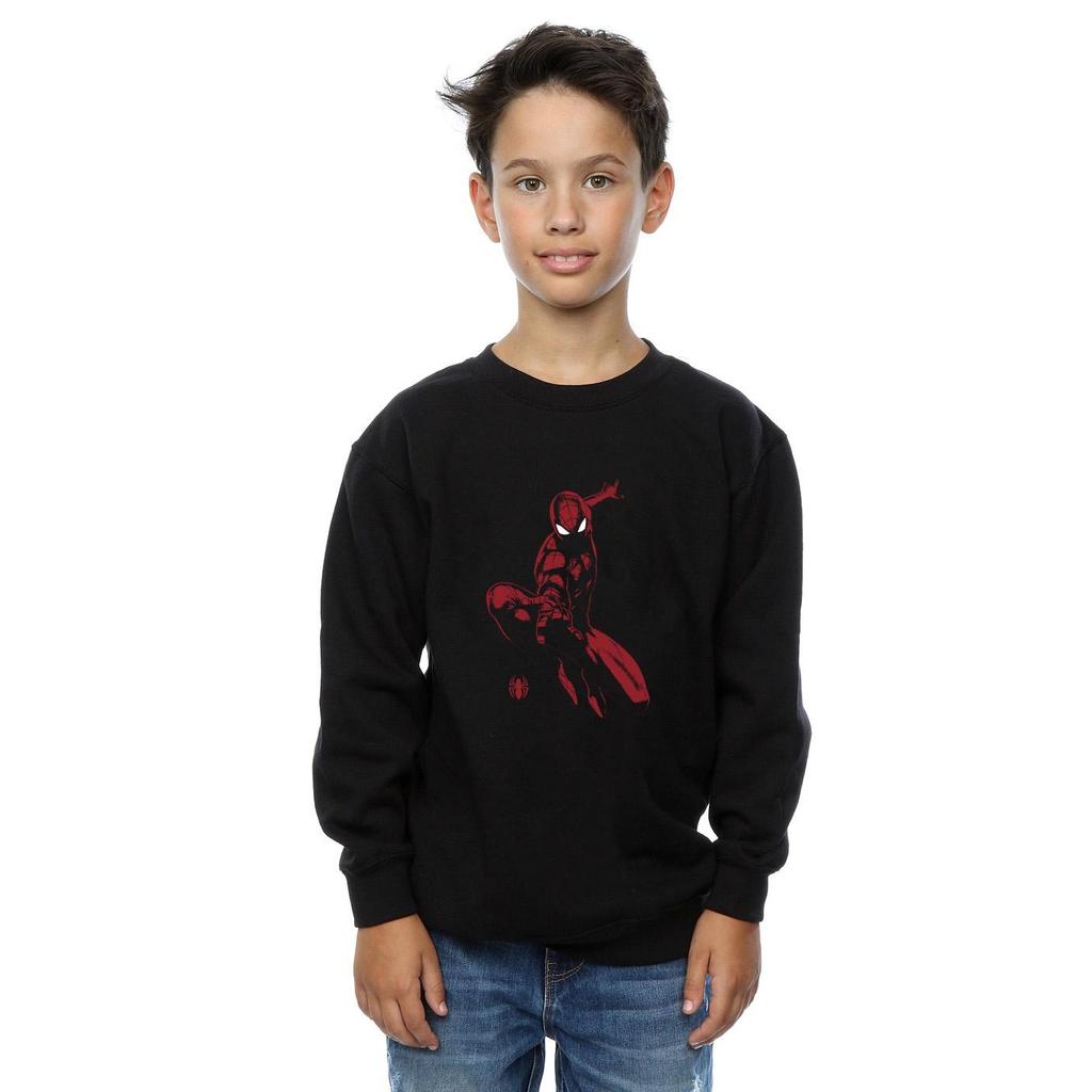 Marvel Boys Spider-Man Spidey Shadow Sweatshirt