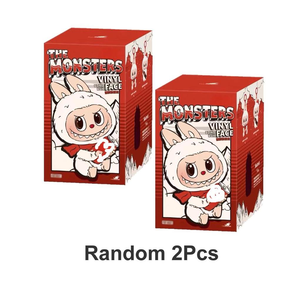 25 New Lububu Original The Monsters Serie Keyring Pendant Labubu Keychain Christmas Gift Kids Toys Mystery Box