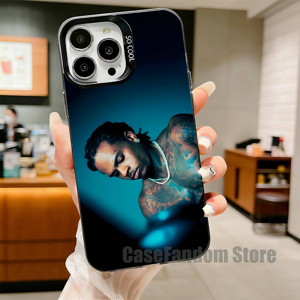 Gunna The Last Wun For iPhone 17,16,15,14,13,12,11,Pro,MAX,Plus Black Shockproof Candy Matte Cover