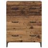 Rustic Sideboard 69.5 x 34 x 90 cm Engineered Wood