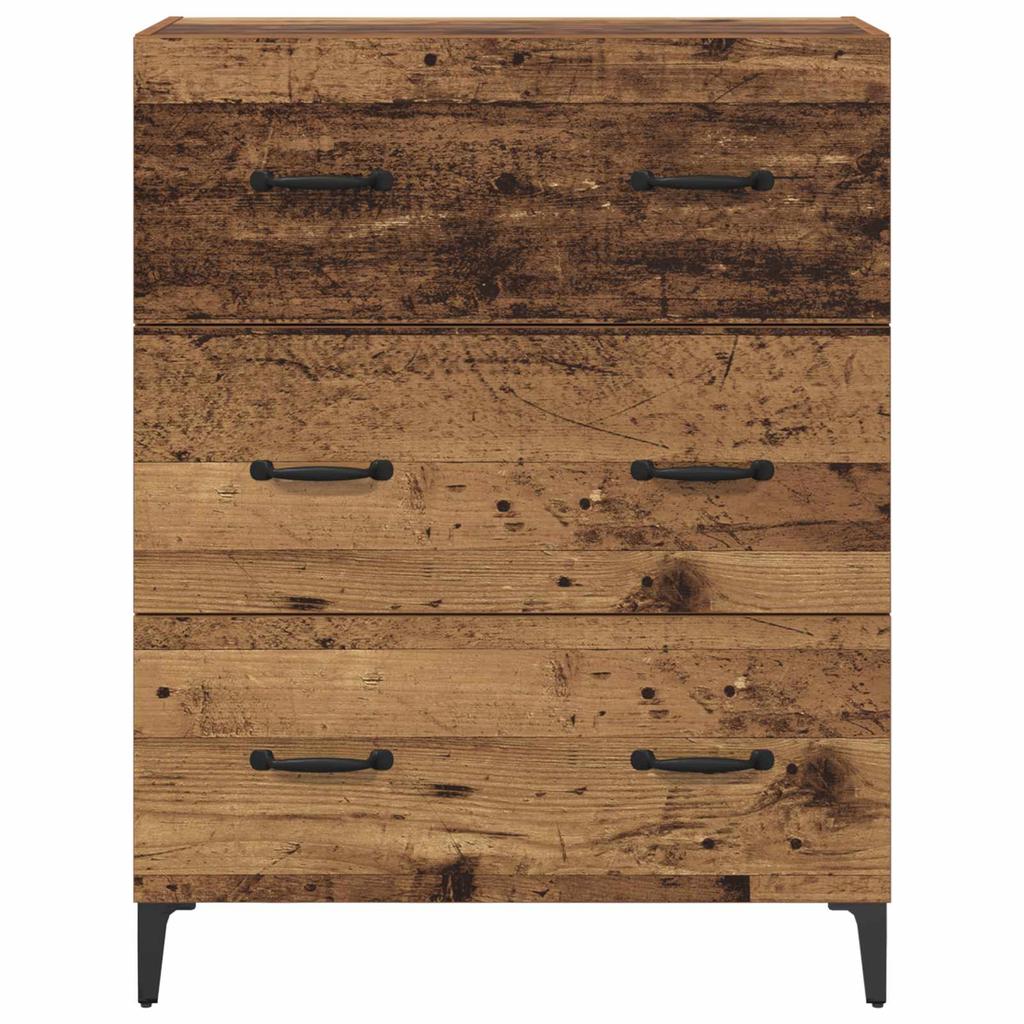 Rustic Sideboard 69.5 x 34 x 90 cm Engineered Wood