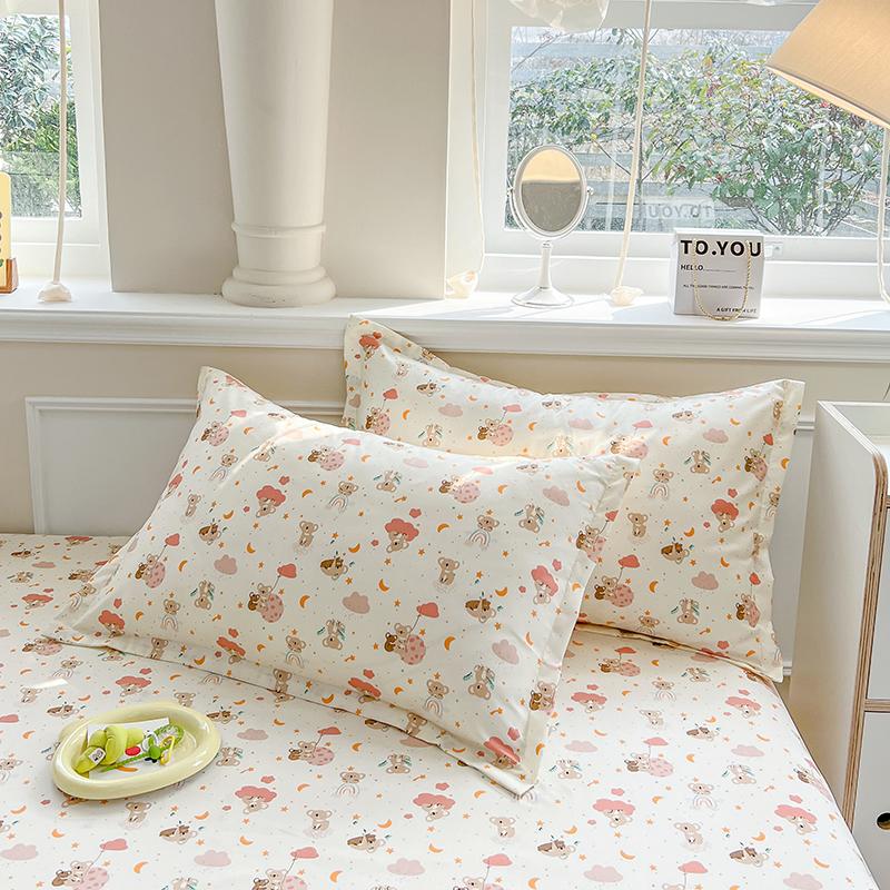 Pillowcase Cartoon Style Pillow Cover Printed Pillowslip 2pcs or 1pcs Rectangle Cushion Cover 48x74cm Pillow Case Funda Almohada High Quality