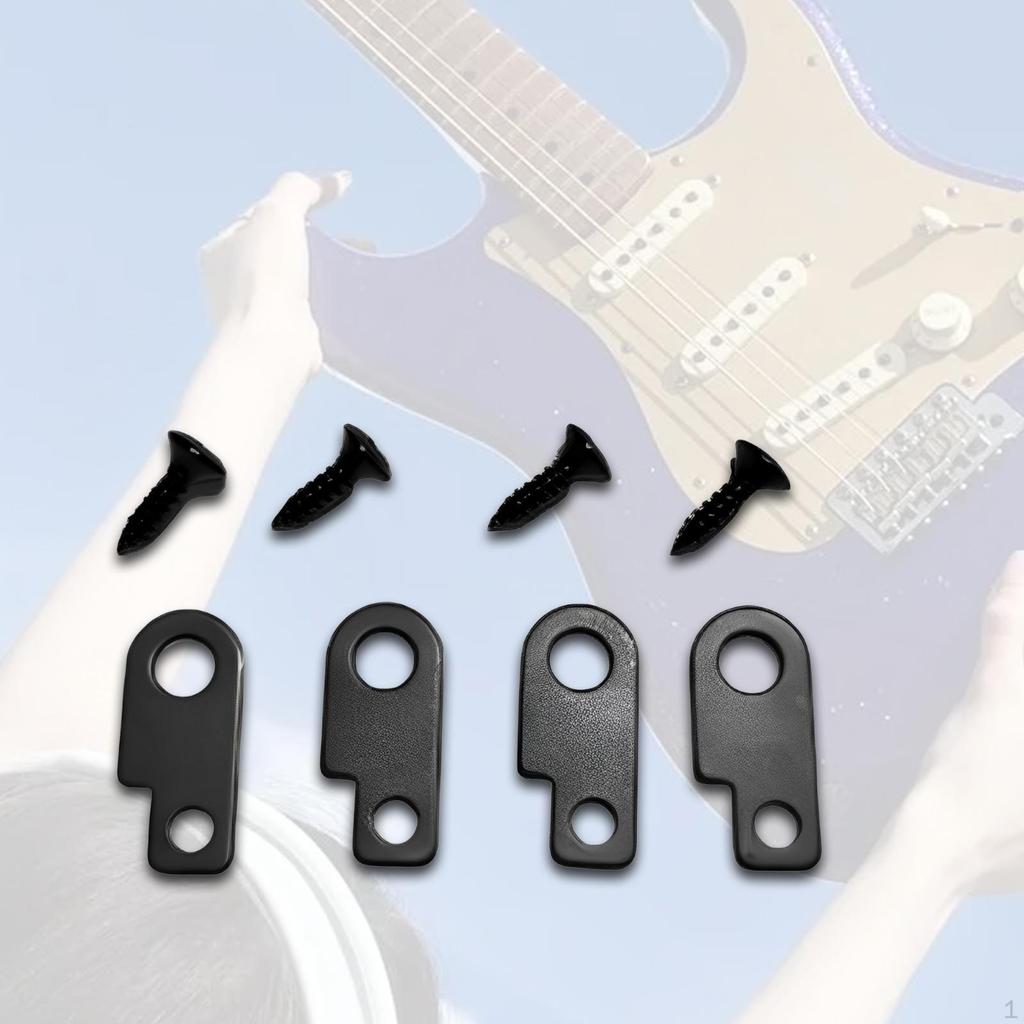 Electric Guitar Effects Pedal Mounting Accessories Convenient Easy Installation Making 4 Brackets