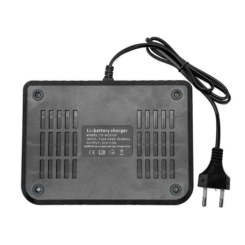 Two Slot 2.0A Fast Charging Station For 18V 21V Battery Featuring Auto Power Off Technology