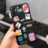 For Motorola Moto E22 Moto E22i Case Soft Matter Black Silicone Back Cover For MotoE22 E 22 Coques Cartoon Cute Fundas For Child