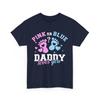 Pink or Blue Daddy Shirt, Gender Reveal Baby Shower Party Dad To Be T-shirt