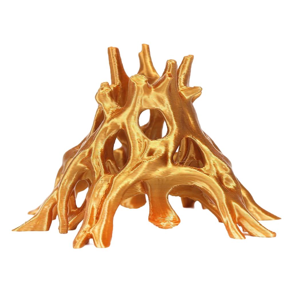 Aquarium Hideaway Tree Root Cave for Aquatic Pets to Breed, Play and Rest, Safe and Non-Toxic Resin Fish Tank Ornaments 7.7x6.4"