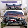 Kw Heavy Trucks Customize Your Name Bedding Set Breathable Duvet Cover with Pillowcases Home Decoration Birthday Gift