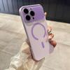 Large Window Crystal Camera Lens Case For For Iphone 17 Air 16 15 14 13 12 17 Pro Max Wireless Charge for Magsafe Candy Color Cover