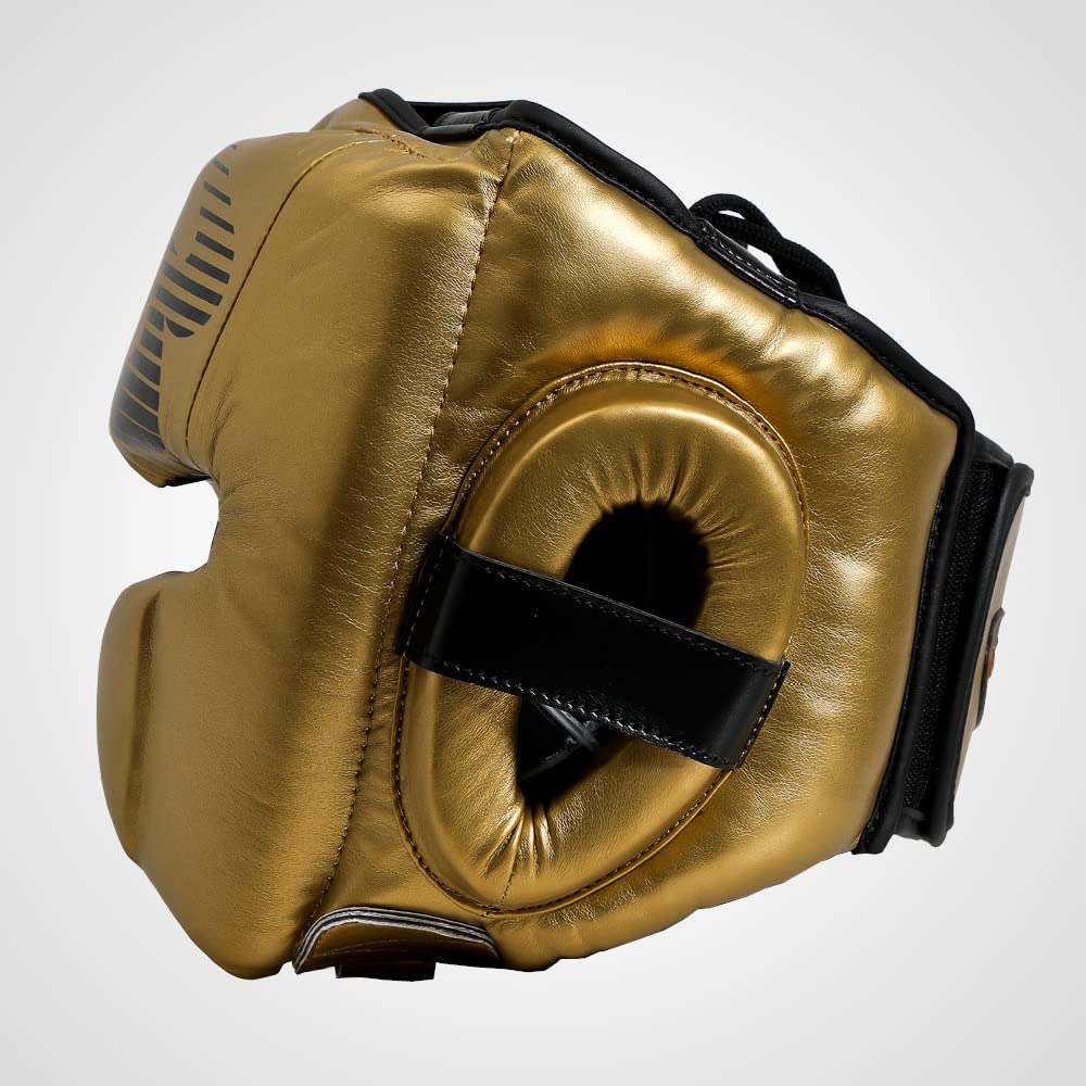 BODYMAKER Hodebeskytter Metallisk Kampsport Karate Boksing Kickboksing Mixed Martial Arts Trening Dojo Sparring Beskytter F Gull