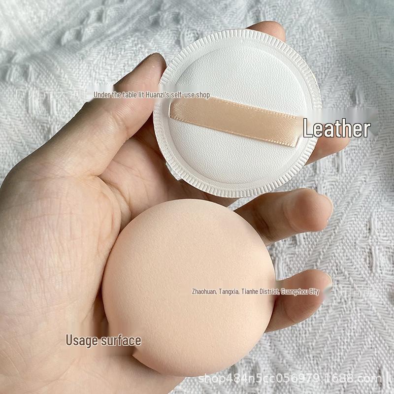 Dual-Use Airy Triangle Cushion Puff for Makeup