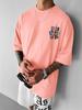 Sommer Neuer Stil Unisex T-Shirt Street Casual Mode Einfach Weich Bequem Atmungsaktiv D Buchstaben Muster Druck