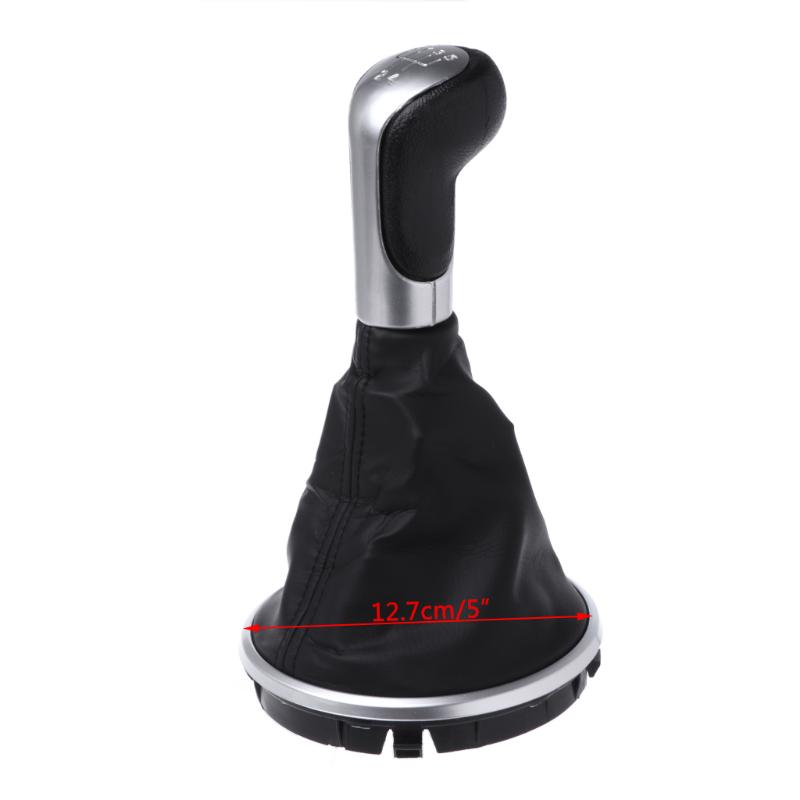 5 Speed Car Gear Shift Knob Gaitor Boot For Skoda Fabia 2 MK2 2007-2012 Roomster
