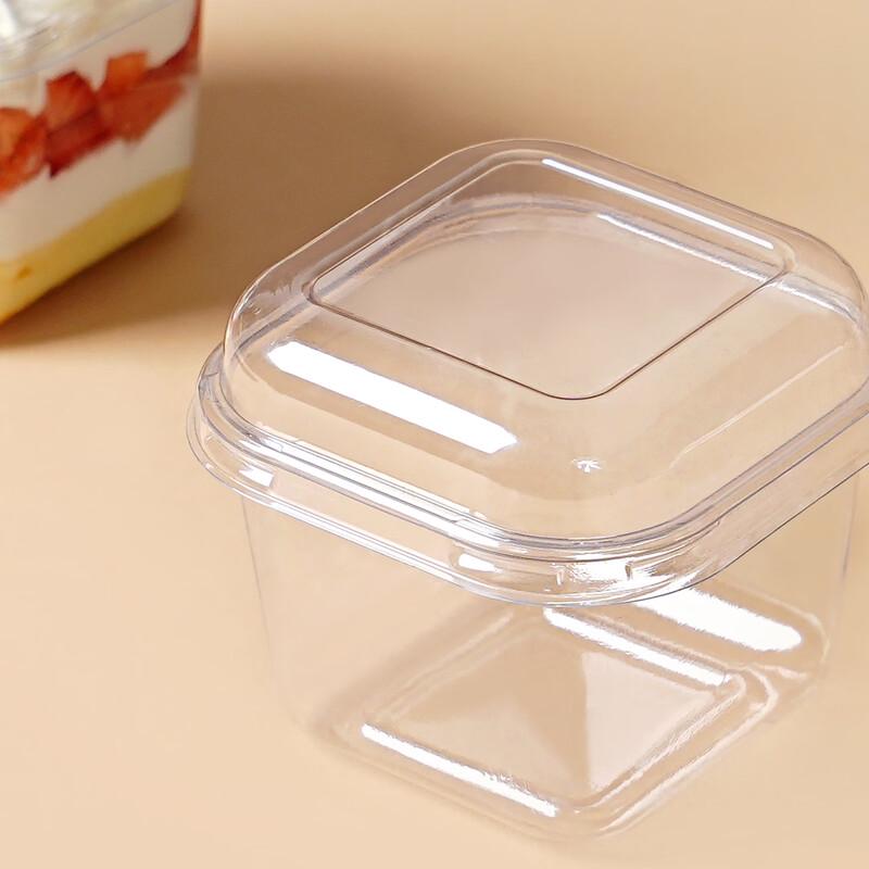 Transparent Square Cake & Dessert Packaging Box