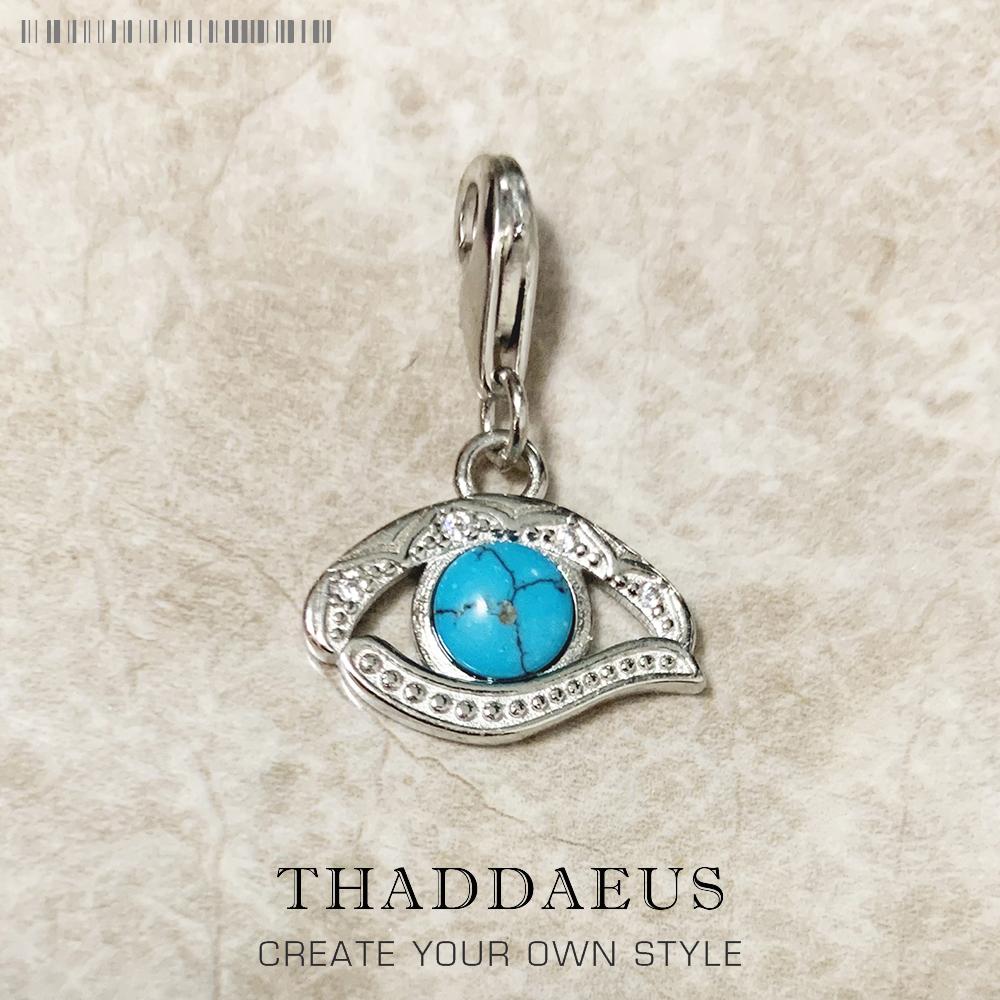 

Horus Eyes Charm Pendants For Women Men 925 Silver Vintage Amulet Jewelry Fit Bracelet Necklace