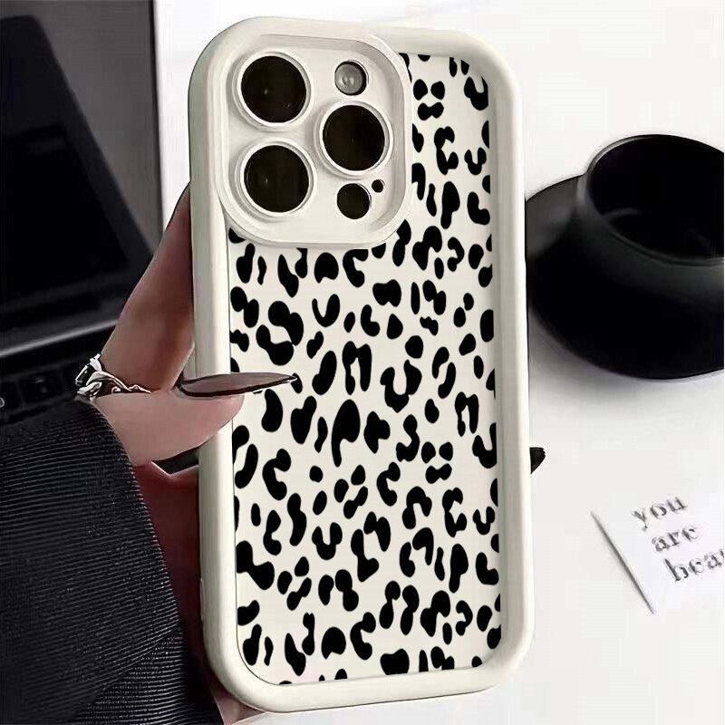 Retro Leopard Case for Huawei Honor 300 200 Pro 90 Lite 5G Magic 6 Pro Nova 11 11i 9 10 SE 5T Y9S X7 X9 P40 Lite P30 Pro Cover