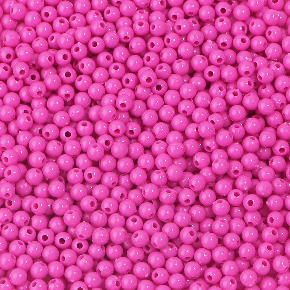 Colorful 4mm Acrylic Round Seed Beads for DIY Jewelry, Bracelets, and Necklaces