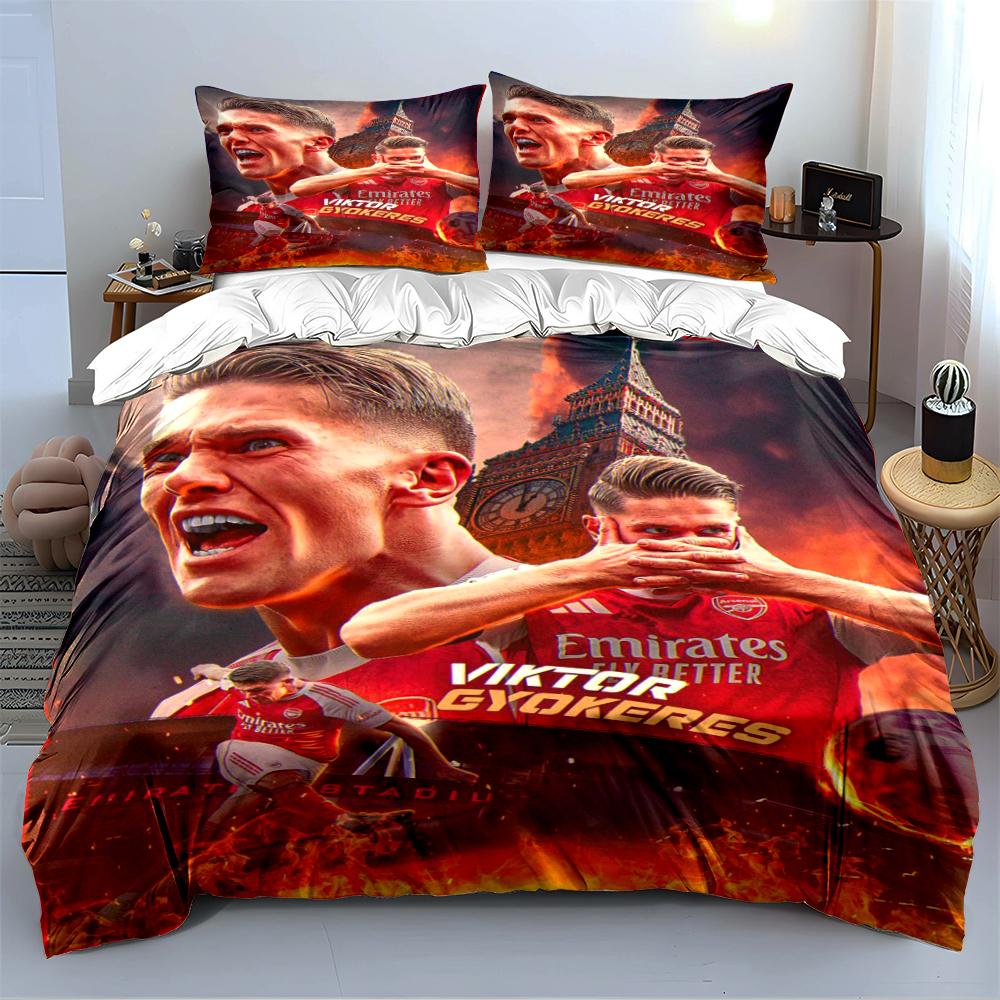 "Football Star Bedding Set" Bedding set (1 duvet cover, 2 pillowcases, duvet not included)