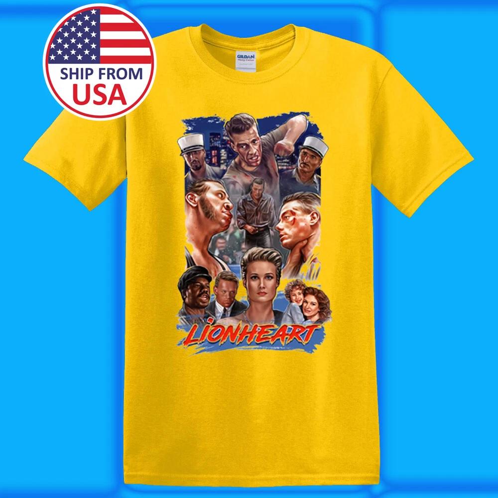 Lionheart Movie Men s Yellow Size S-5XL 3XL