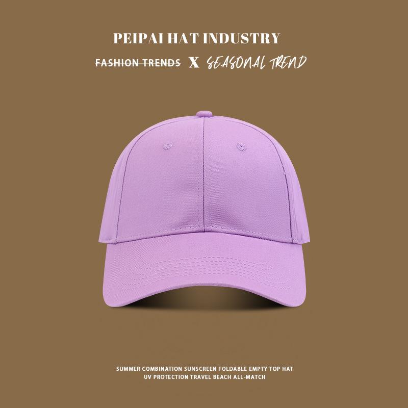 

Summer travel sunscreen visor premium sense seaside vacation baseball cap sports hat M（56-58cm）