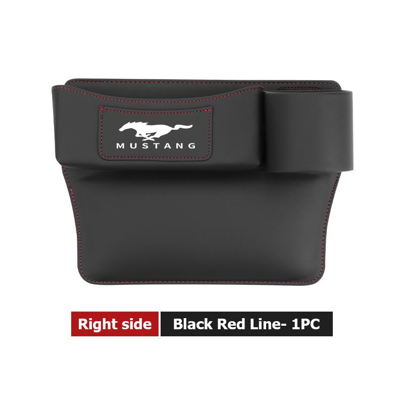 YYQO6 Leather Car Seat Gap Water Cup Holder Box Storage Bag For Ford Escape Ecosport Fusion Explorer Expedition Taurus