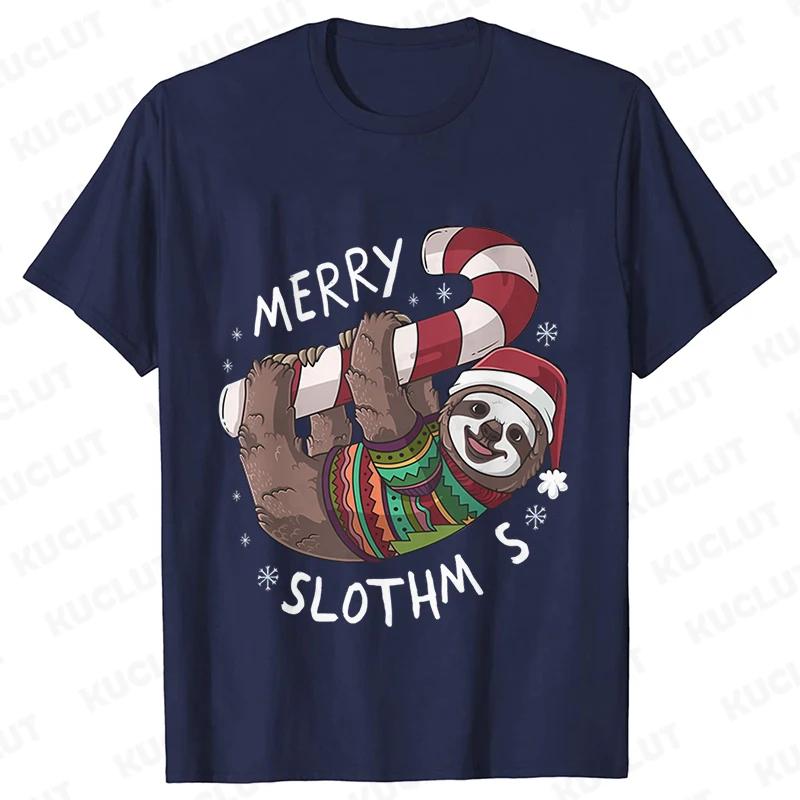 Módní lenochod tričko s krátkým rukávem Y2k trička pro ženy vtipná vánoční světýlka trička dámské halenky korejský ležérní streetwear