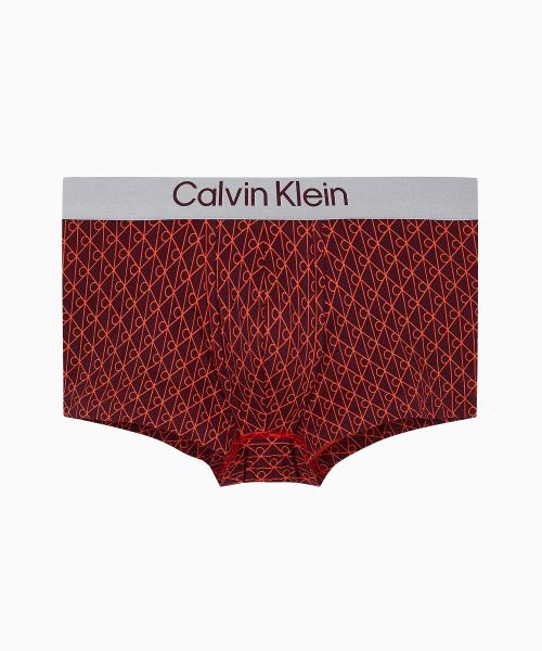 

[CK] Men s Brushed Microfiber Stretch Low Rise Trunk_NB412734Y [Shipped from Korea] 100% Authentic Red - S