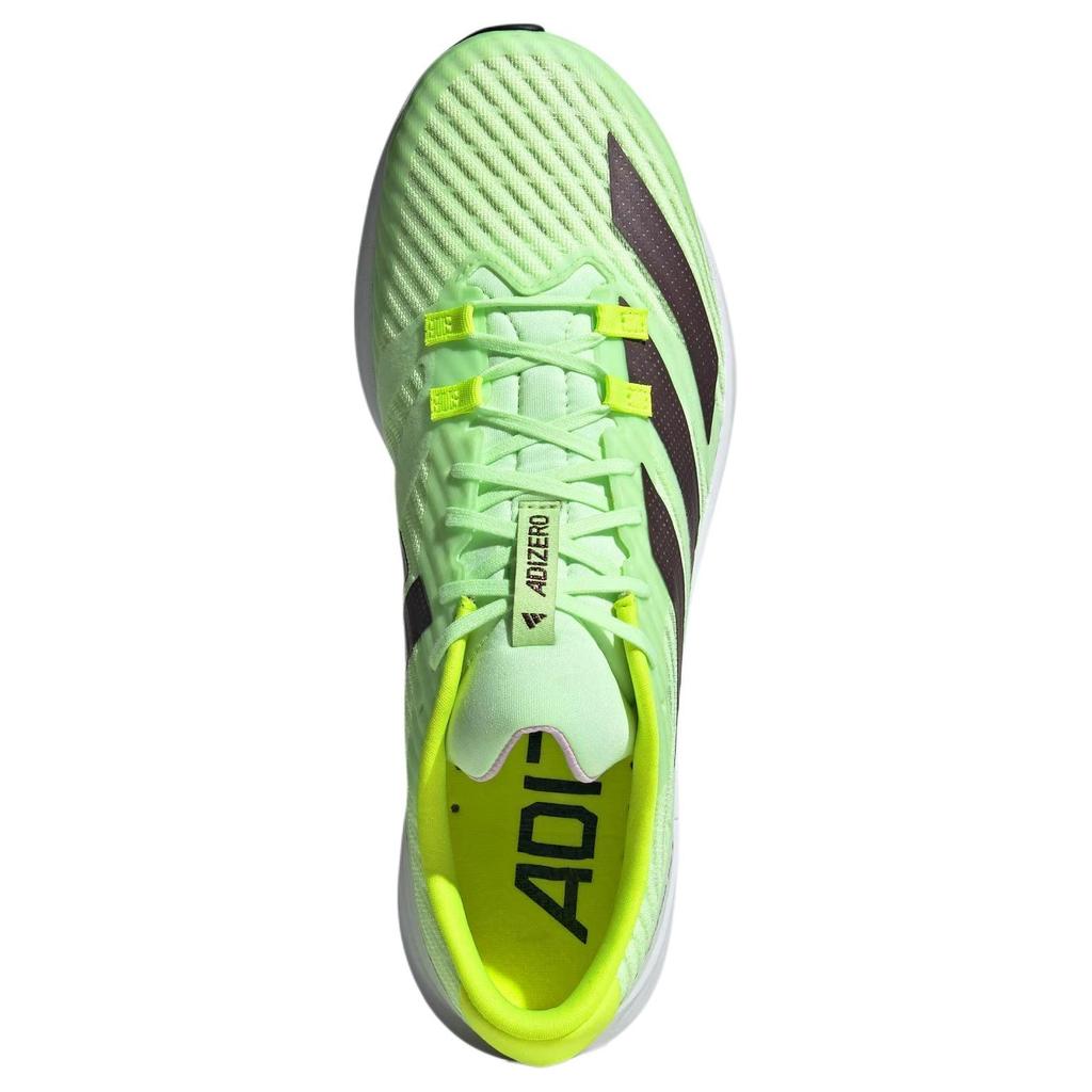 adidas Adizero RC 5 Fabric Low Top Casual Training Racing Running Shoes Unisex Green Yellow IE3720