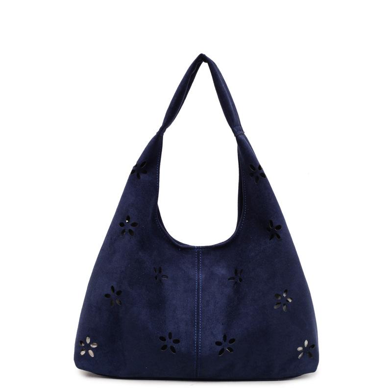 

Trend casual college students take classes, autumn new tote bags, women s shoulder bags, large-capacity fashionable women s bags 38*11*38 синий