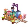 My Magnetic Building Blocks World Scene, Kids DIY Learning Building STEM Magnetic Toy, Gift for Boys and Girls Ages 6+