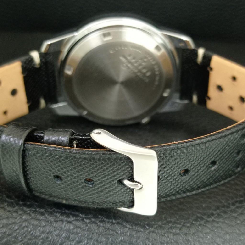 VINTAGE REFURBISHED SEIKO 5 AUTOMATIC JAPAN MENS GREEN DIAL WATCH a446641-1
