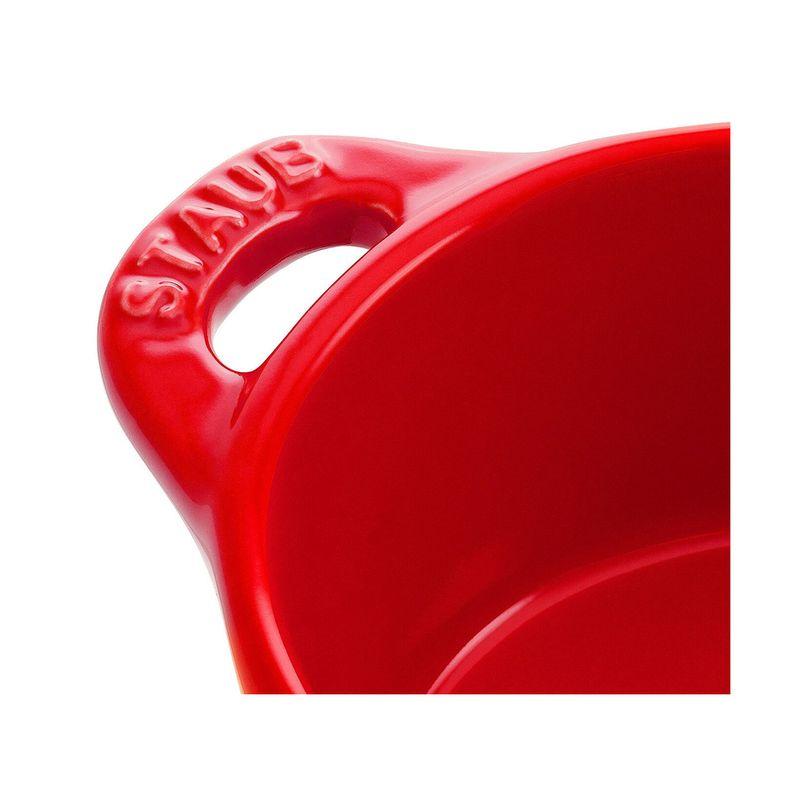 Staub Ceramic Mini Cocotte Round 10cm (Cherry Red)