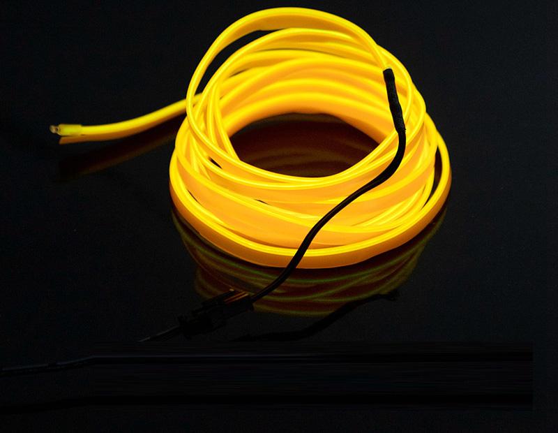 5V USB Driver New 5 Meter EL with Edge Cold Light Car Ambient Lighting LED Interior Ambient Light Luminous Line Door Gap Light