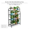 Eisen-Blumenständer, mehrstöckiges Standregal für Wohnzimmer/Innenbalkon,