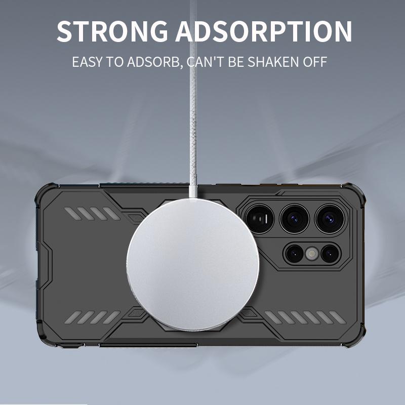 Hard Fashion Anti-Drop Case for Samsung Galaxy S26 Ultra S25 FE A17 5G S26 Plus A56 A36 A16 A55 A35 A15 Magnetic Phone Cover