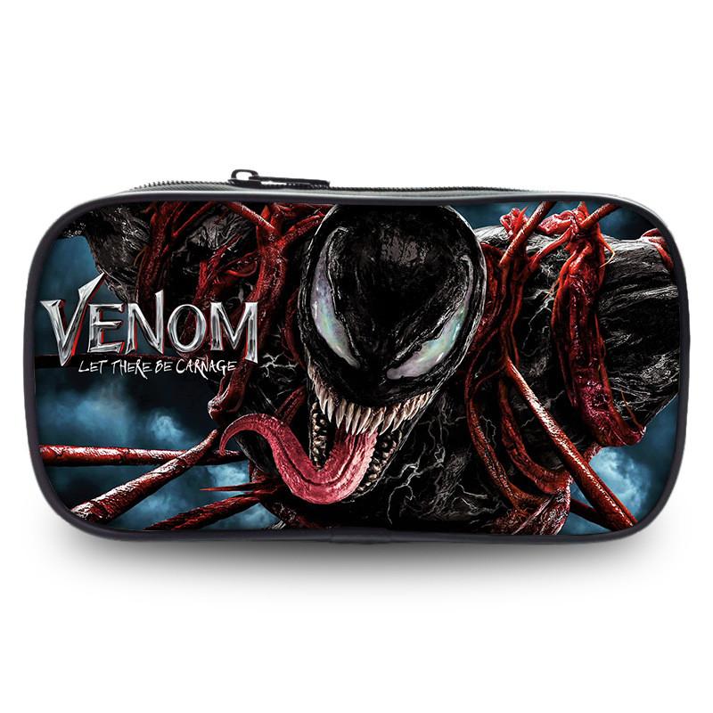 Venom The Last Dance Large Capacity Oxford Material Pencil Pouch Perfect For School And Everyday Use