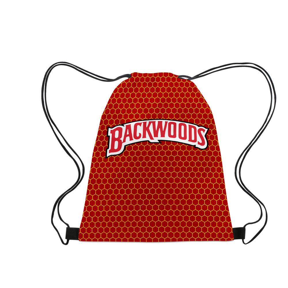 3D Backwoods Cigar 3D Drawstring Bag, Oxford Cloth Drawstring Bag