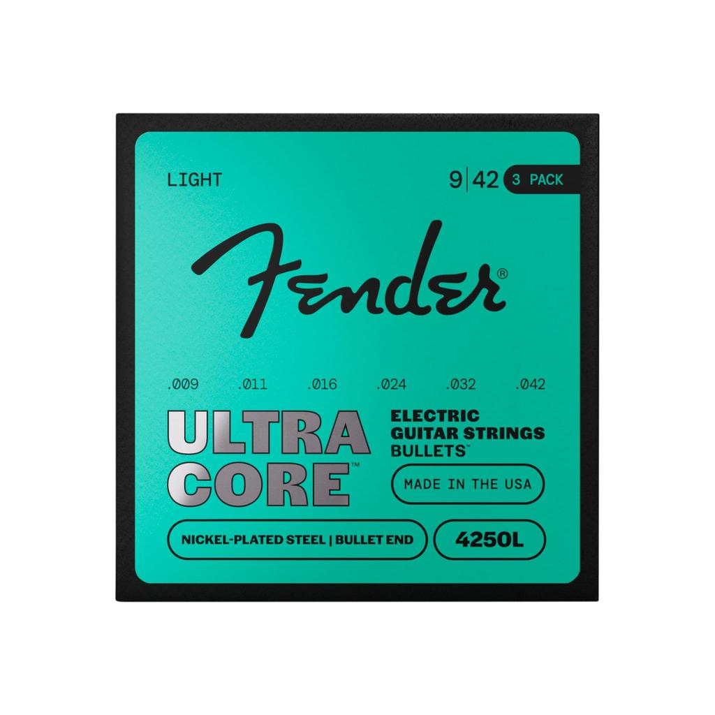 Fender Pack UltraCore 4250 Bullet Electric Guitar Strings 4250L-3 09-42 (3-pack)