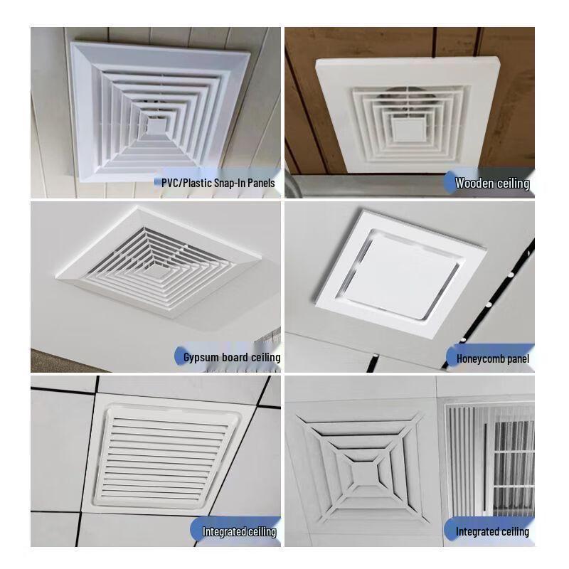 

Shengbai 8-inch High Power Ceiling Exhaust Fan