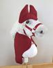Zestaw A4 Hobby Horse: Dywan + Kapelusze przeciw muchom - Bordowy