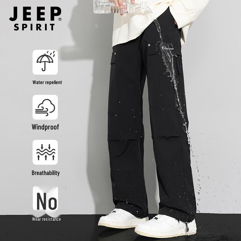 JEEP SPIRIT Men's Outdoor Casual Cargo Pants